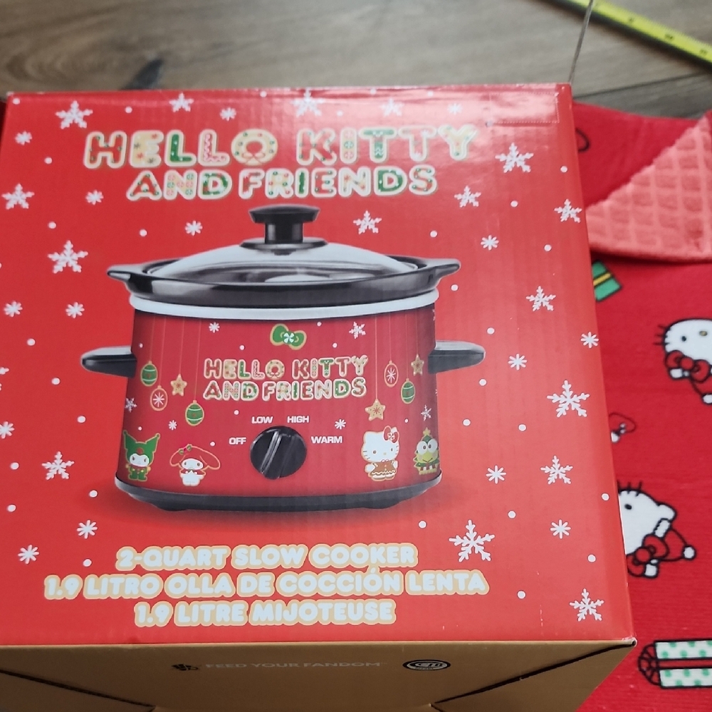 Hello Kitty And Friends New Red Slow Cooker And Counter Matt